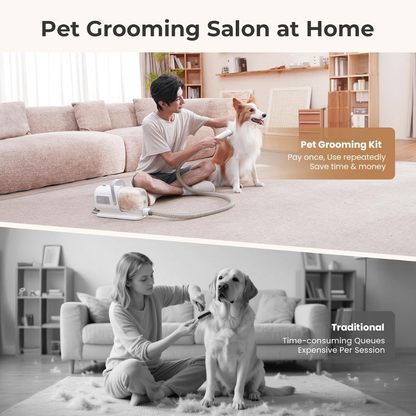 🐾 Calm Grooming at Home — No Stress, No Fur Everywhere